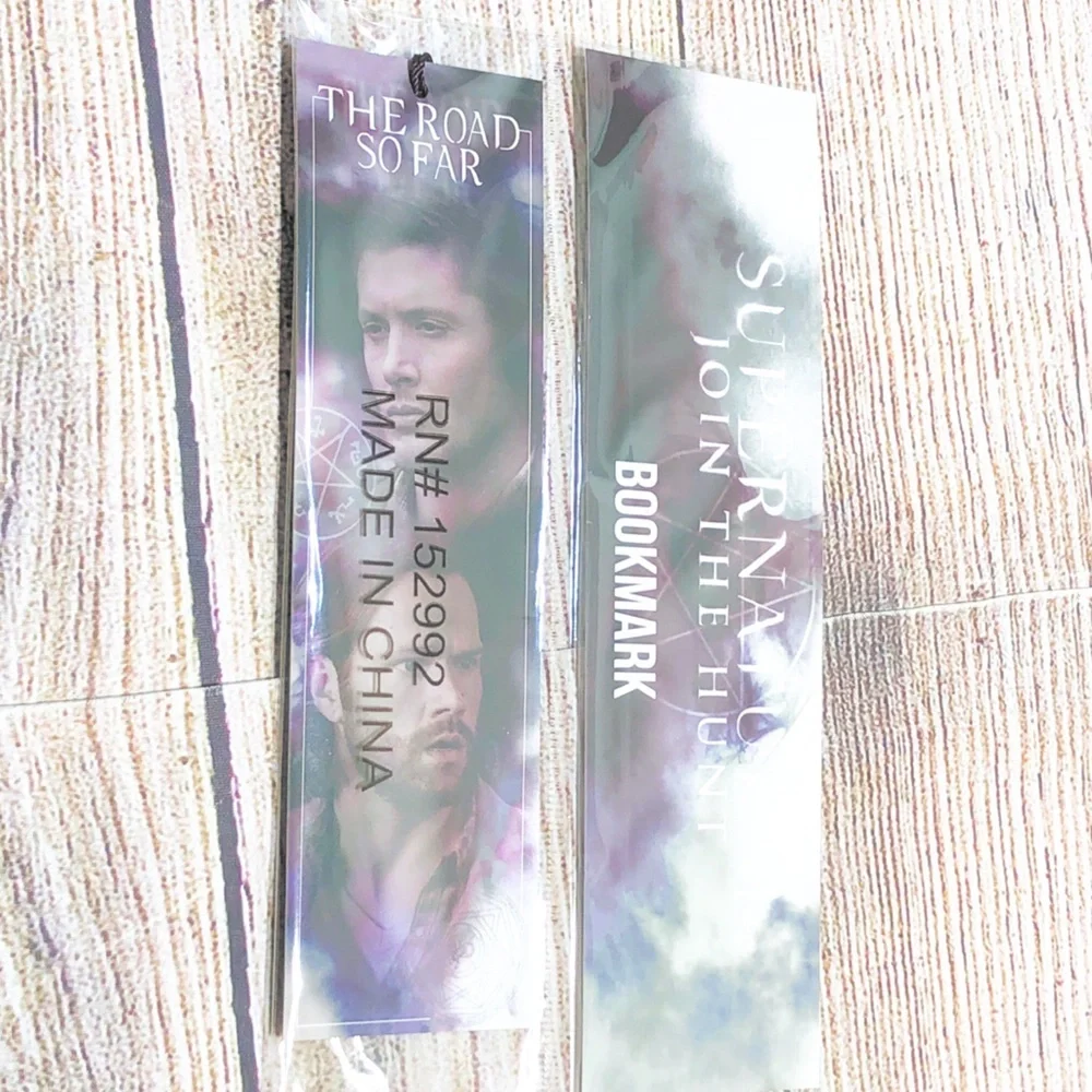 NWT Supernatural Culturefly Sam and Dean Bookmark